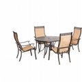 Hanover Hanover MANDN5PC Manor 5 Piece Dining Set MANDN5PC